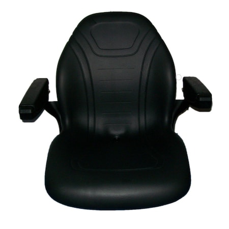 Aic Replacement Parts Seat and Arm Rest Kit Fits Ford New Holland TC Compact Tractors TC25 TC29 TC33 LVA10029-KH-BLACK-KIT